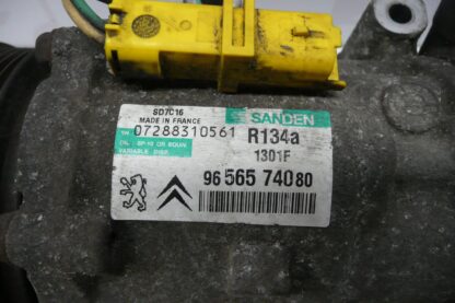 Aircocompressor Sanden SD7C16 1301F 9648138980 6453RE