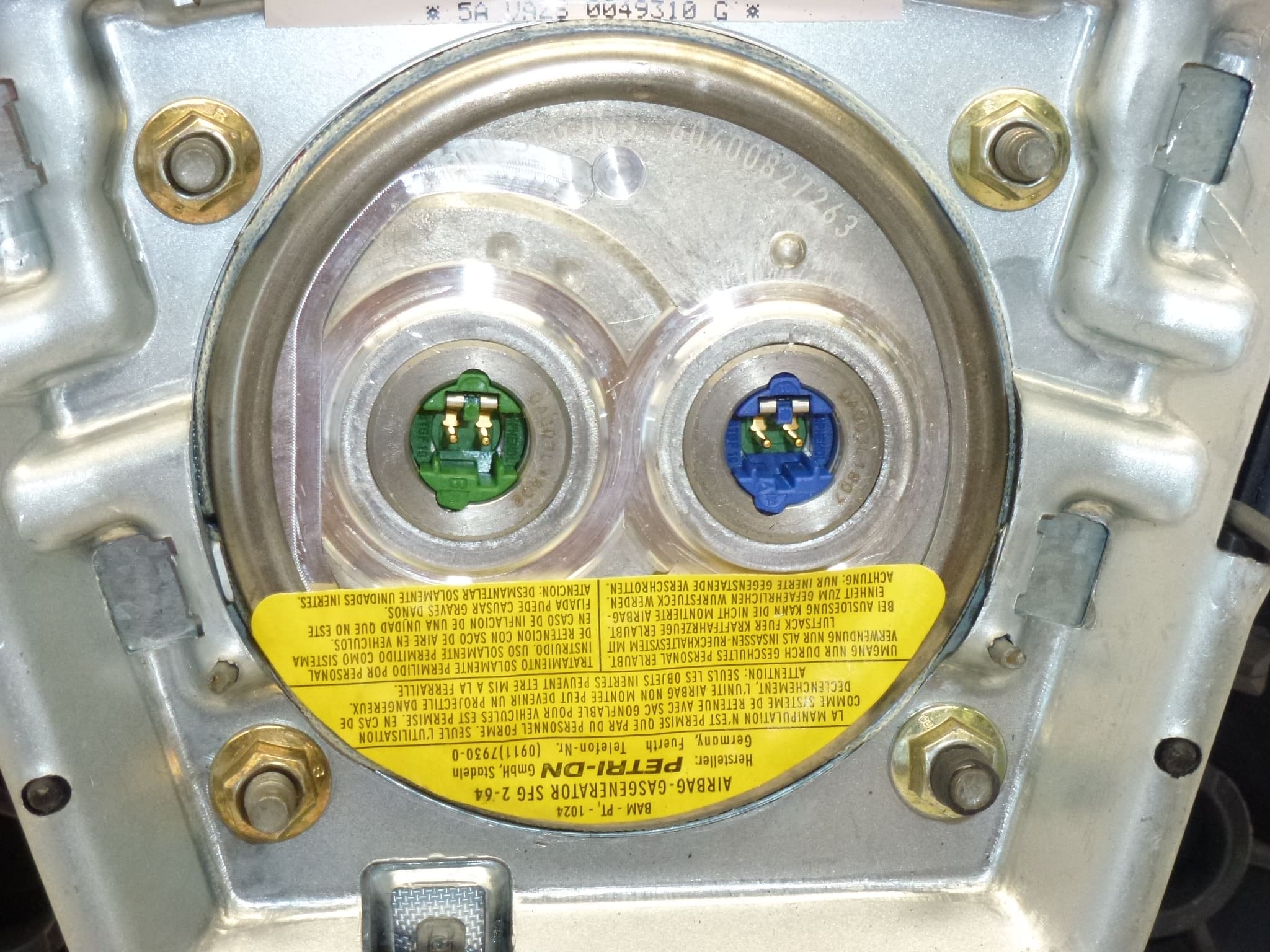 Bestuurdersairbag Citroën C8 14958410YR 4112HQ