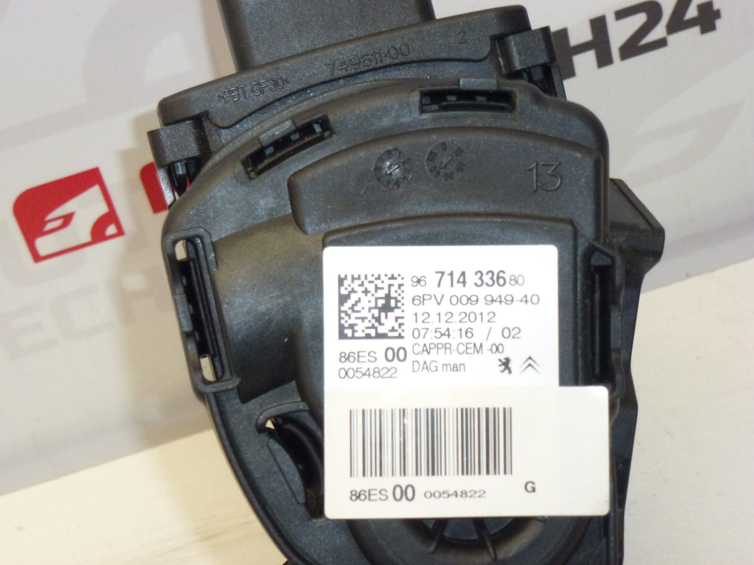 Gaspedaal HELLA 9671433680 1601CV - Afbeelding 2