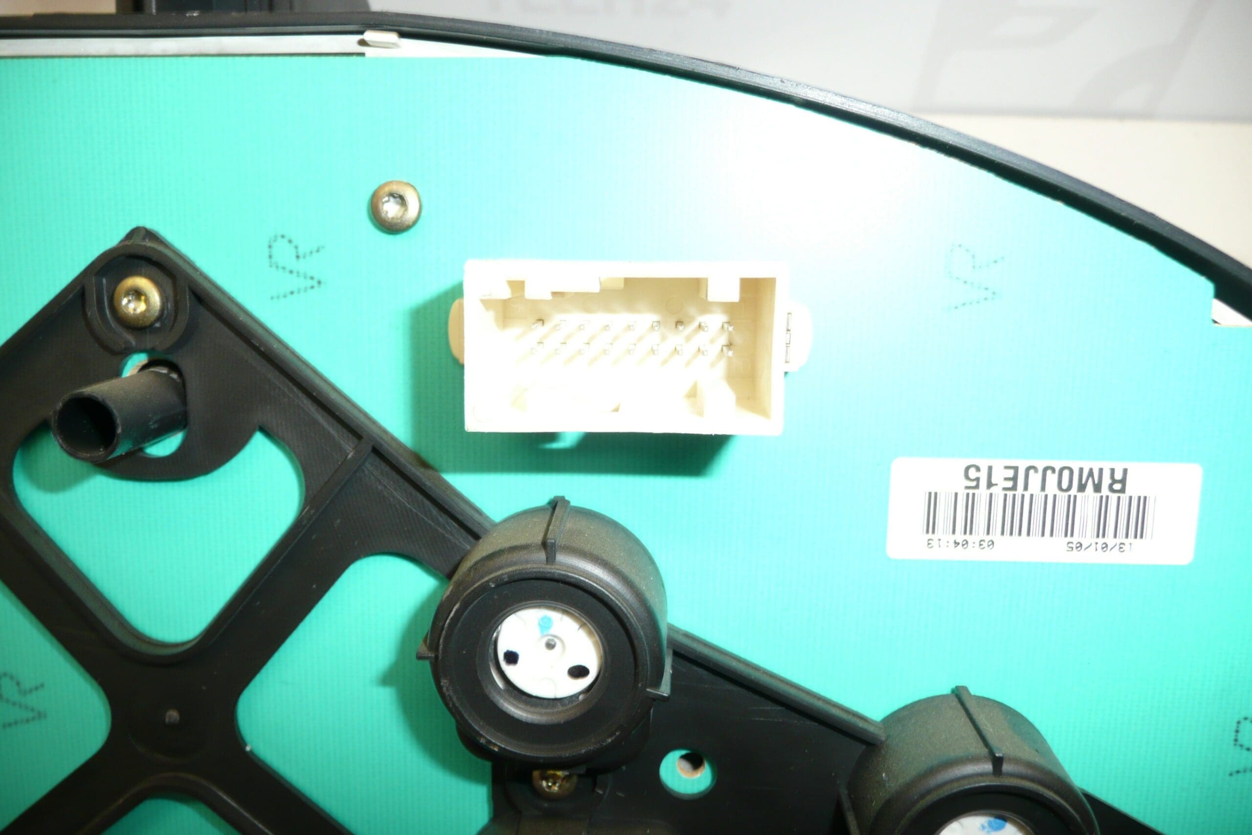 Tachometer 204.000 km Peugeot 206 9656696280 6105NN 6106LJ - Afbeelding 2