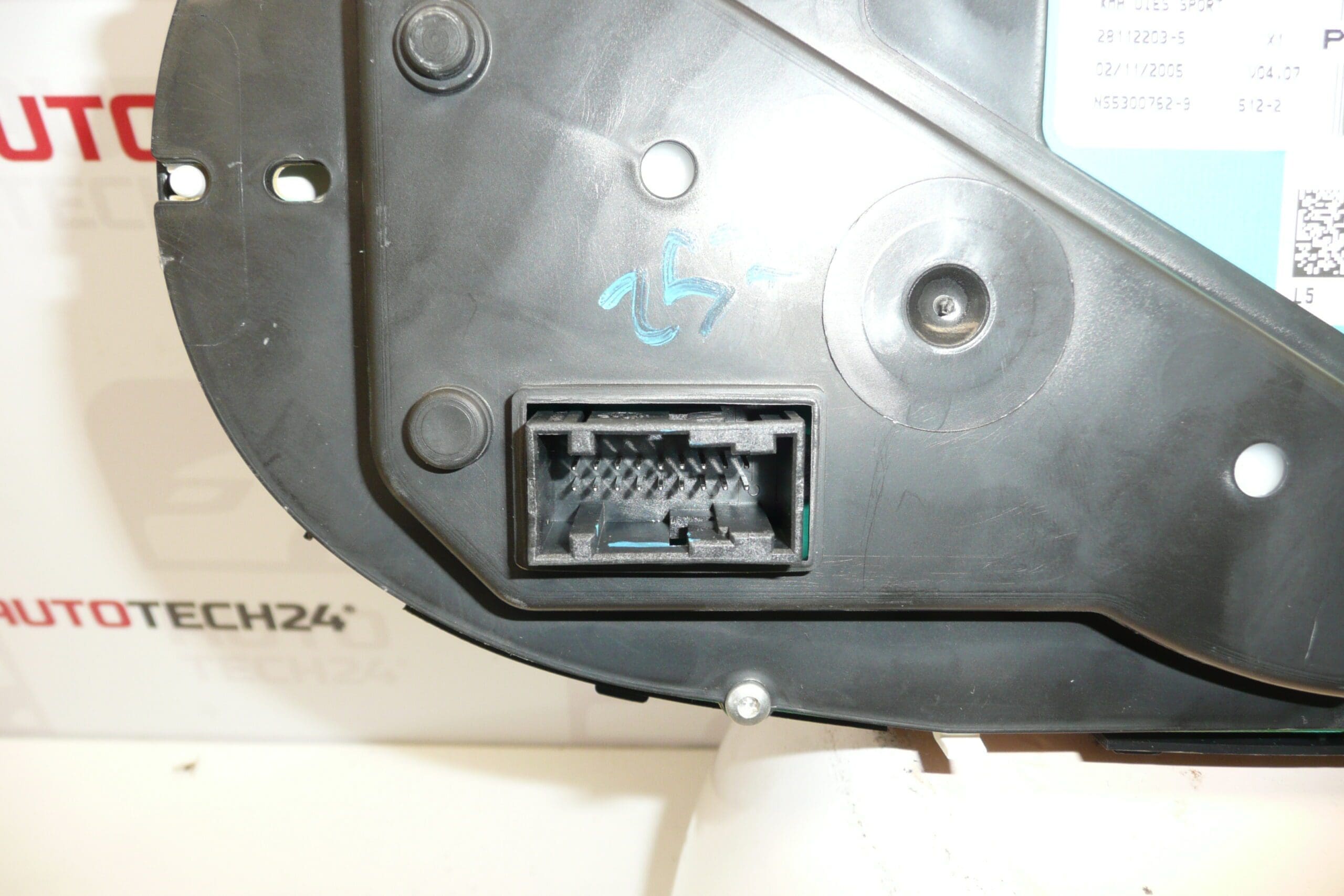 Tachometer Peugeot 307 II afgerond 257000 km 6106R8 6103K5 - Afbeelding 2