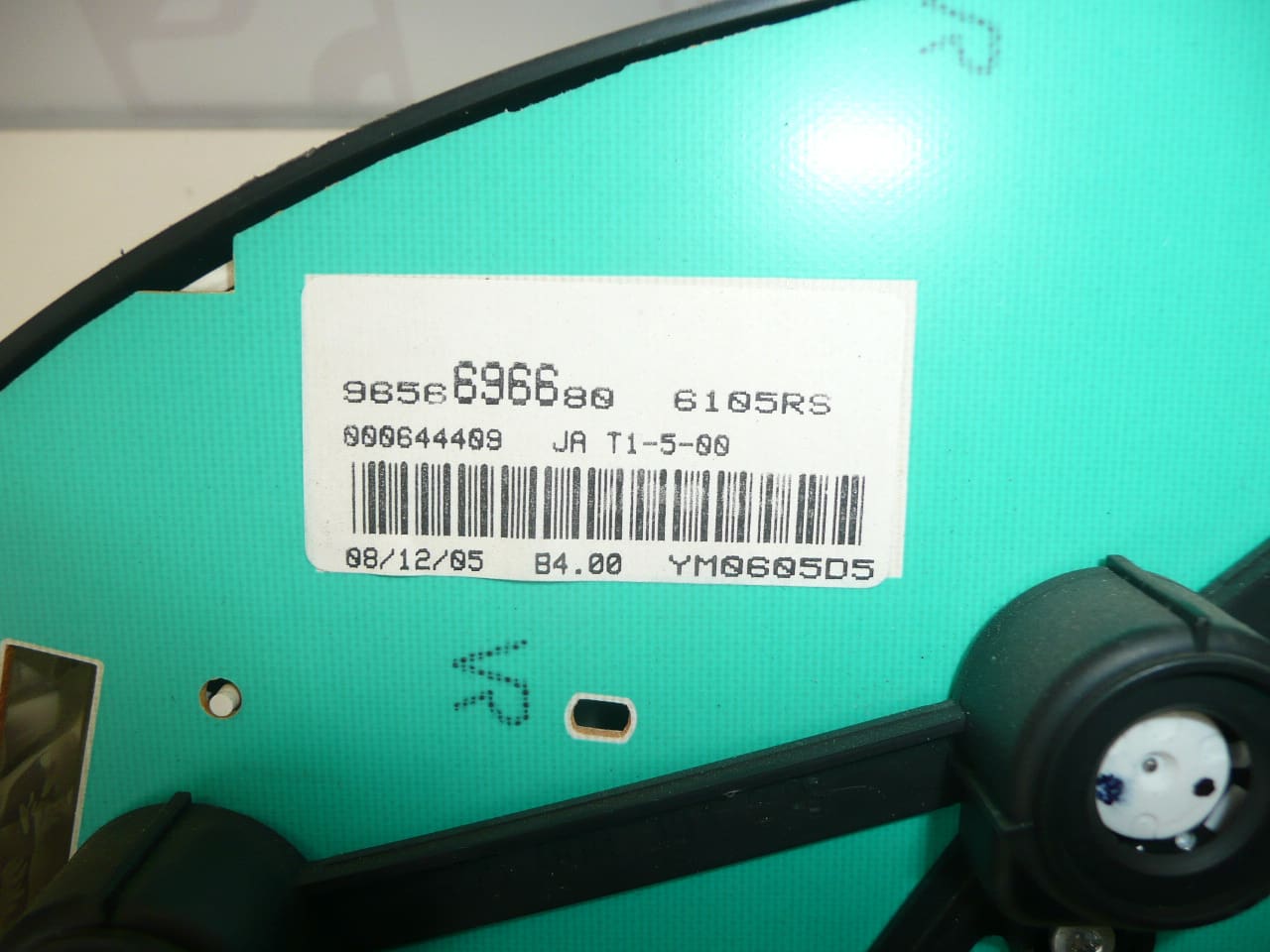 Tachometer Peugeot 206 9656696680 146.415 km - Afbeelding 2