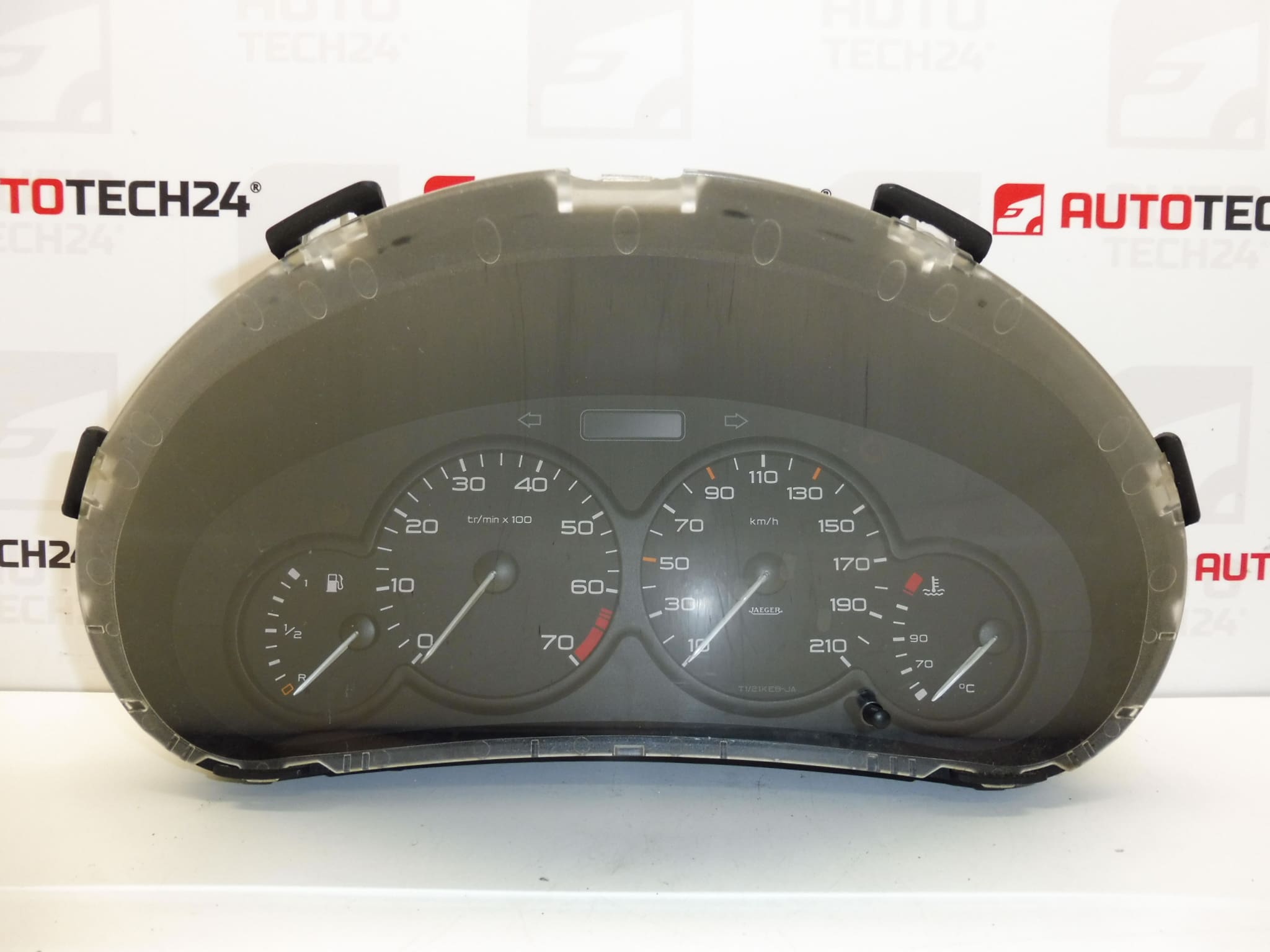 Tachometer Peugeot 206 tot 2002 9634961180 1606637880 - Afbeelding 2
