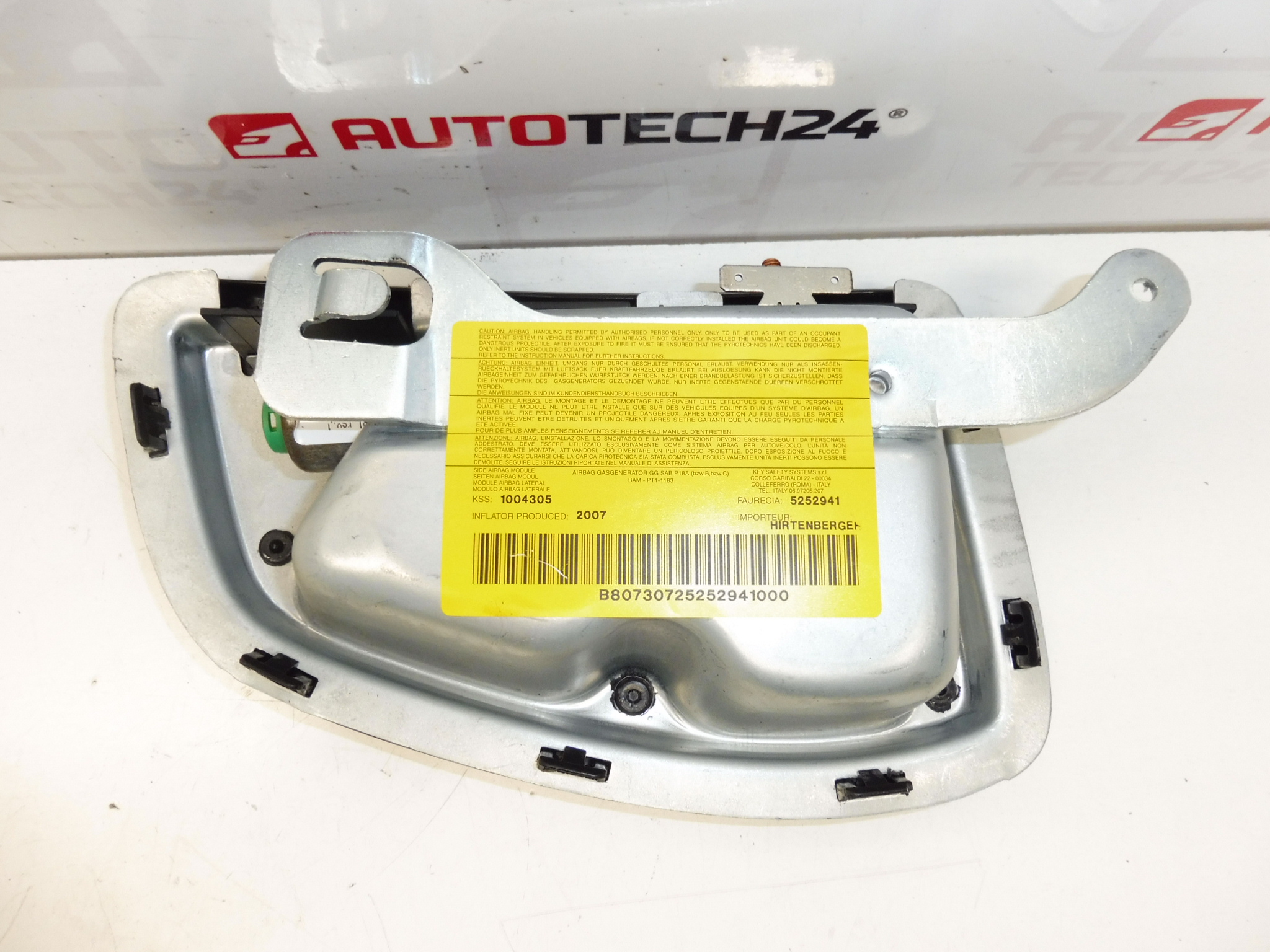 Airbag voor passagiersstoel Citroën C8 Peugeot 807 5252941 8216NR