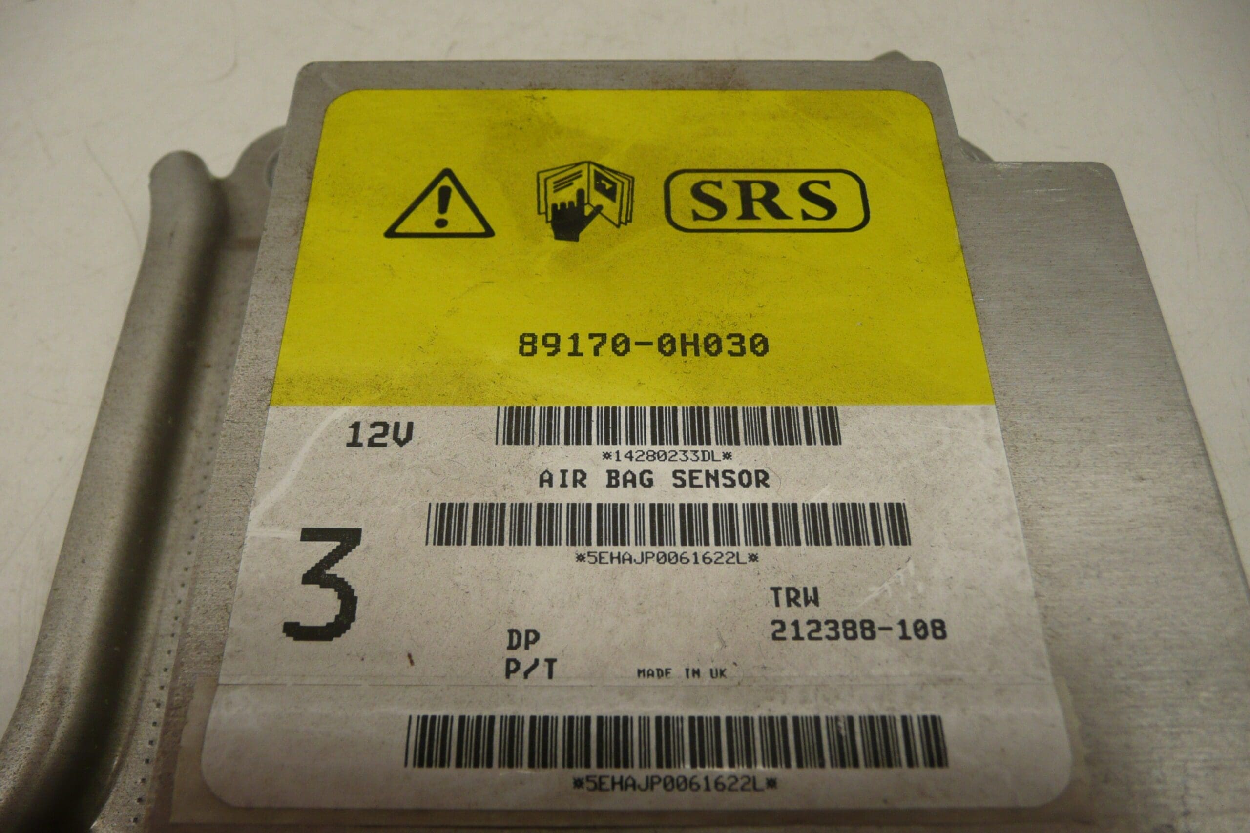 Citroën Peugeot airbag unit volledig functioneel 89170-0H030 6546F8