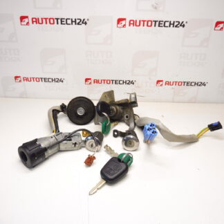 Set van 2 sleutels en sloten Citroën Berlingo II 4162CF 4162CH