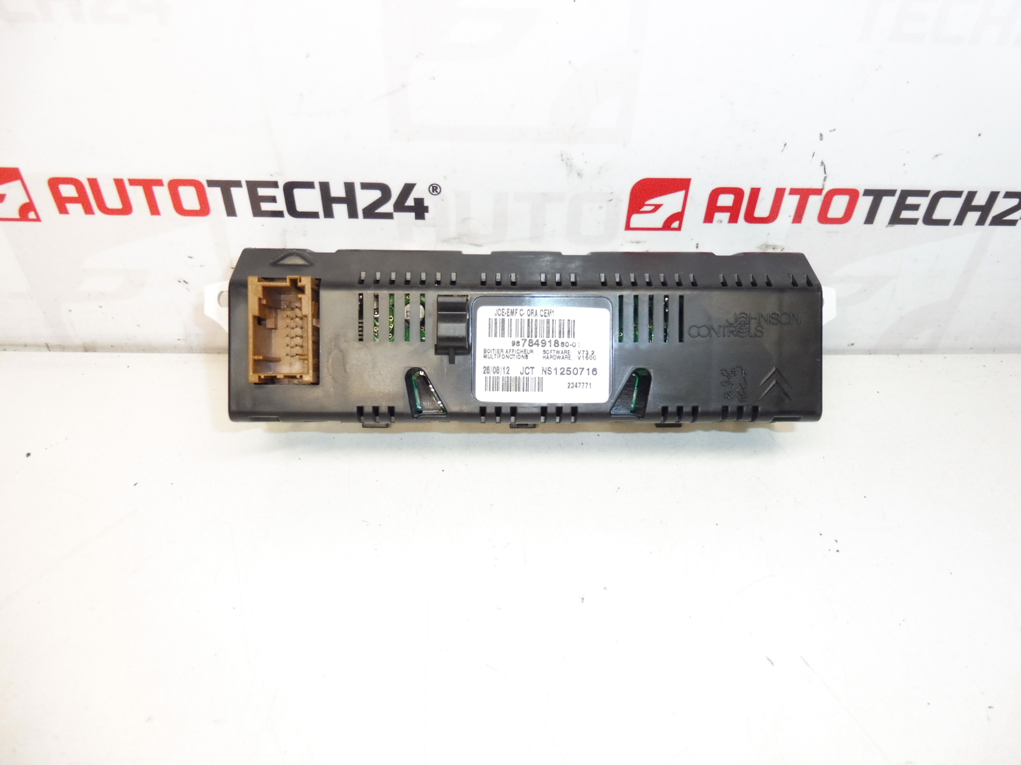 Citroën Peugeot computerradiodisplay 9678491880 9821851780