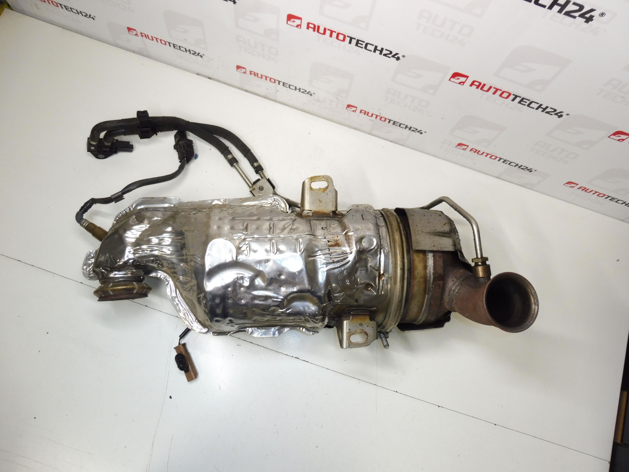 Roetfilter FAP 1.6 HDI 68kw met Citroën Peugeot F026N katalysator