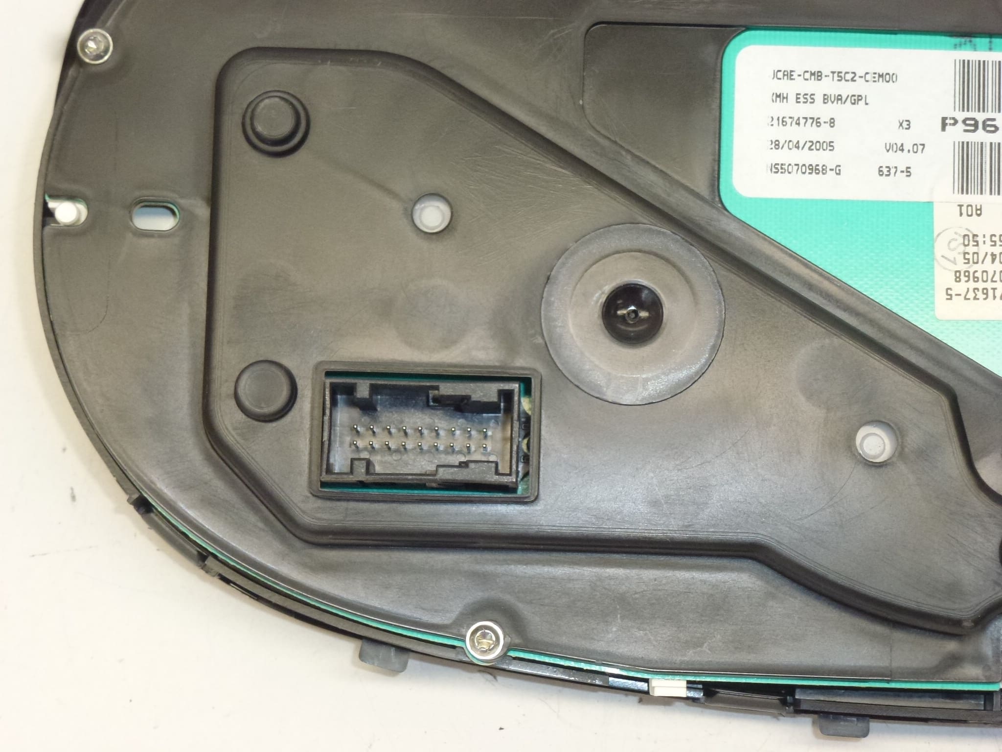 Teller Peugeot 307 kilometerstand 127 duizend km 9647538380 6106K6