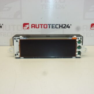 Peugeot 307 II computerradiodisplay 9649862680 6155FQ