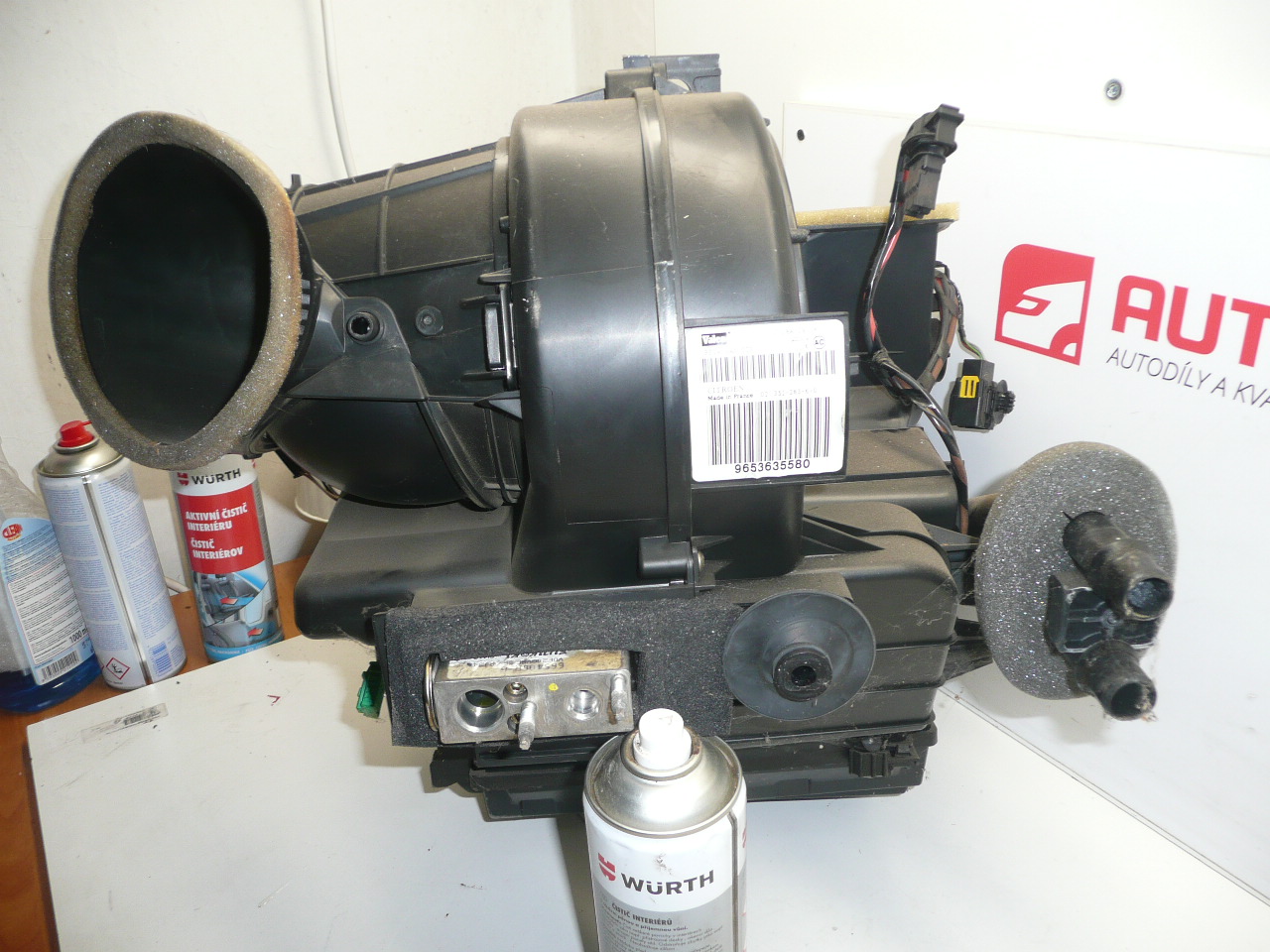 Airco verwarming Citroën C2 C3 9653635580 6450KV