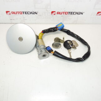 Slotenset Peugeot 206 1 Sleutel 4162EZ 4162NR