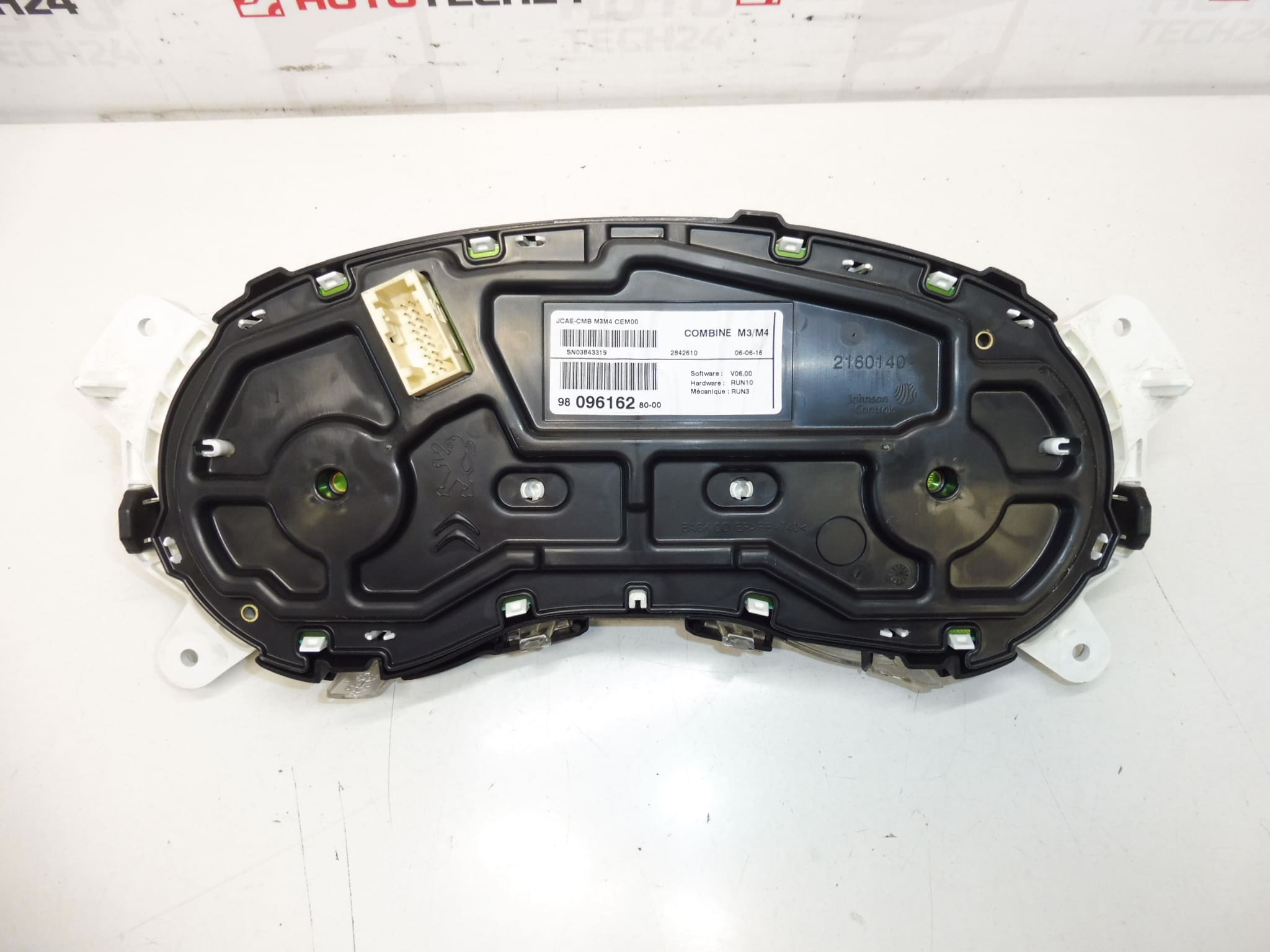 Tachometer Peugeot 301 69000 km 9809616280 - Afbeelding 2