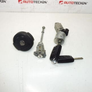 Set sloten 2 toetsen Citroën C5 X7 4162NS 4162KF