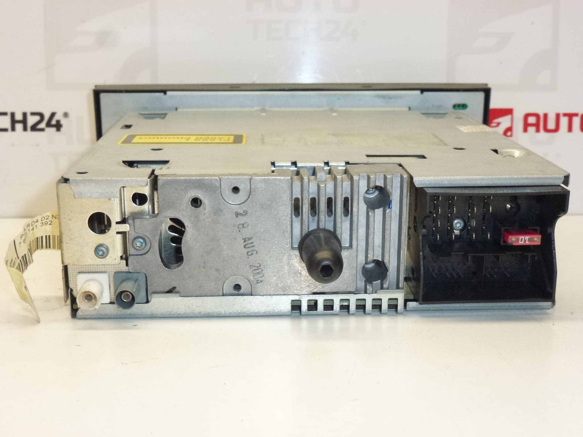 Autoradio radio Citroën Peugeot RD4 D2 N2 9646871777 7643141392 - Afbeelding 2