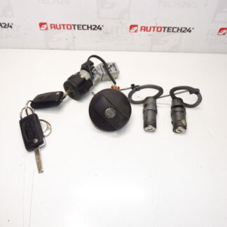 Citroën C8 Peugeot 807 slotenset + 2 sleutels 4162KQ 4162KF