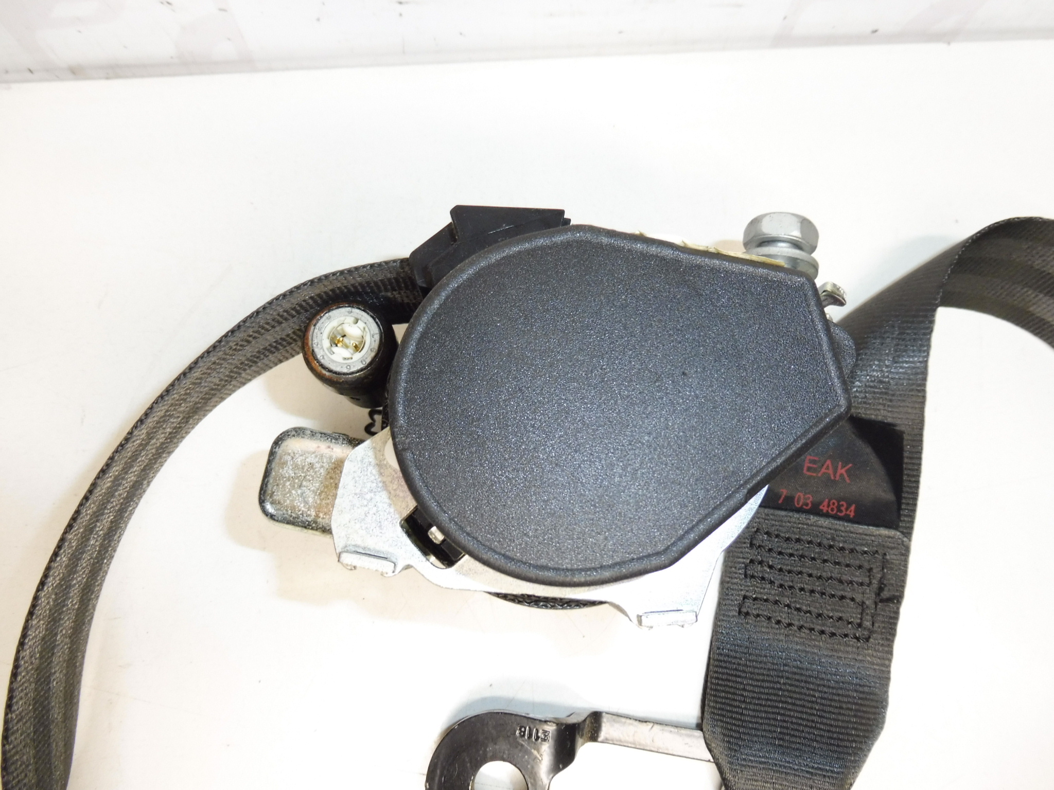 Pyrobelt veiligheidsgordel rechts Peugeot 206 206+ 96468606XX 8973WJ