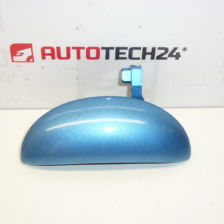Portiergreep links achter Citroën C1 Peugeot 107 blauw metallic 9101AQ