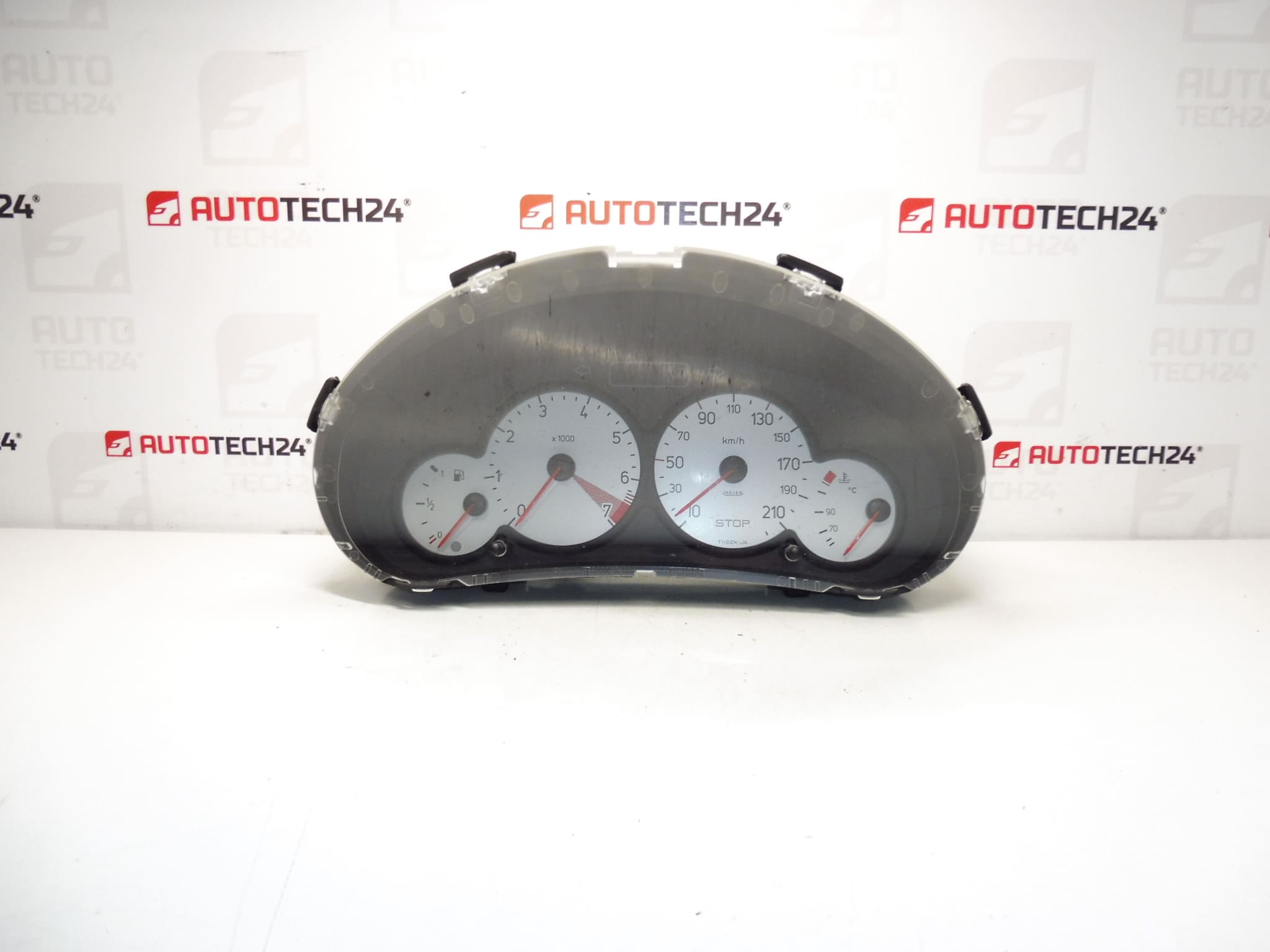 Snelheidsmeter alarm Peugeot 206 66000 km 9656729180 6106LL