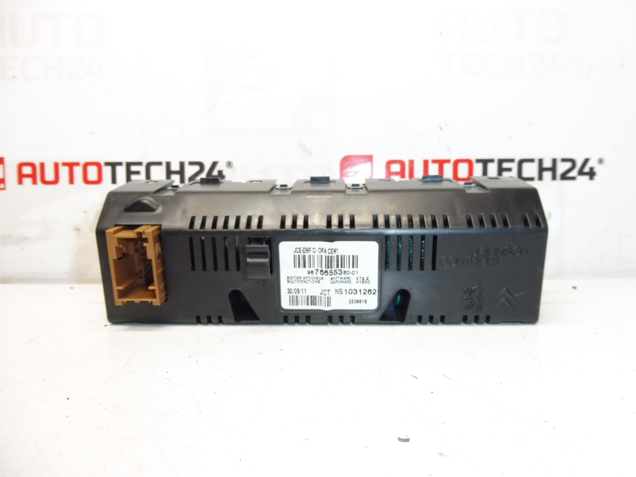 Peugeot 308 computerradiodisplay 9676655380 1607240280