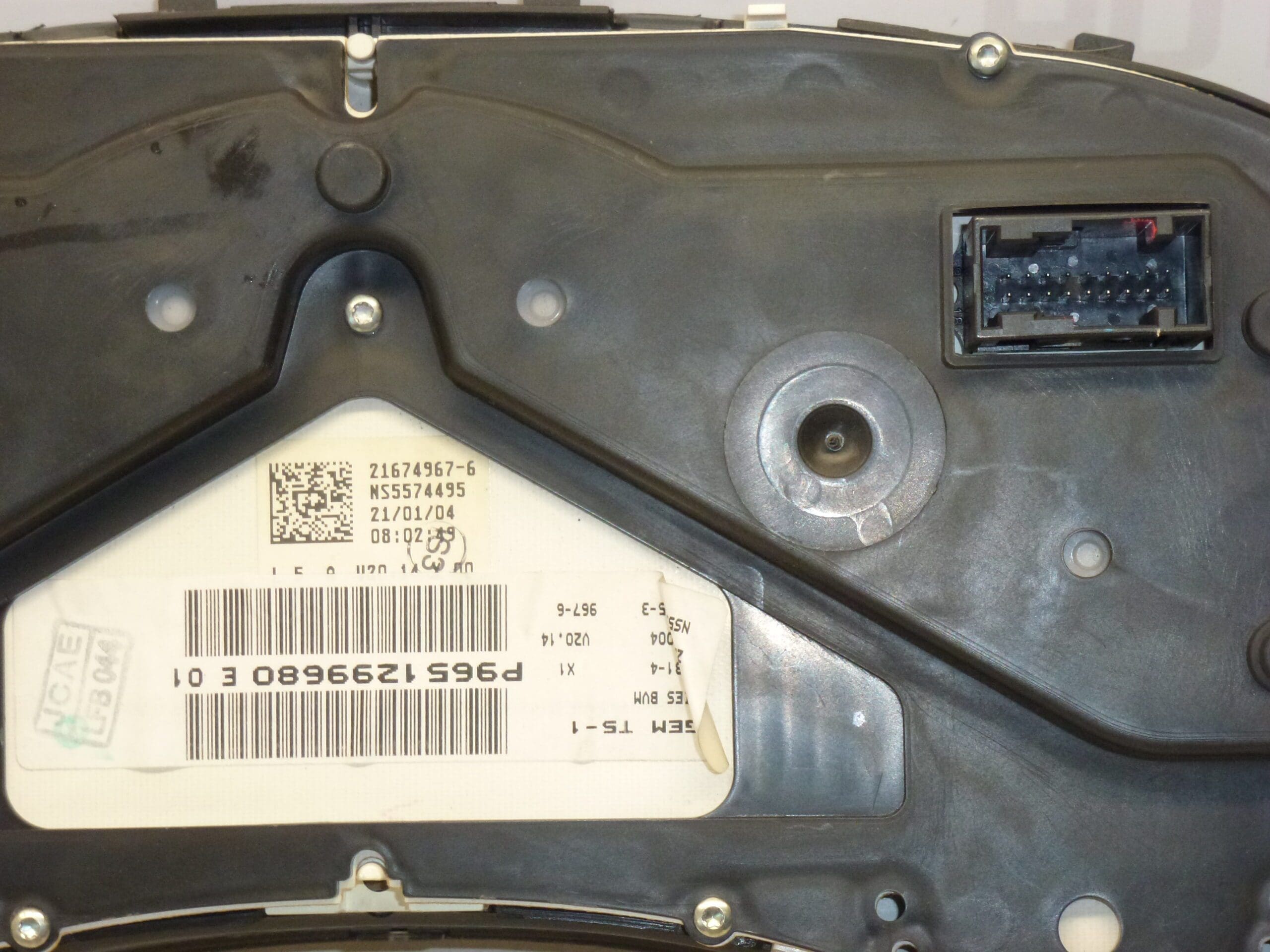 Snelheidsmeter Peugeot 307 9651299680 6104ZS - Afbeelding 2