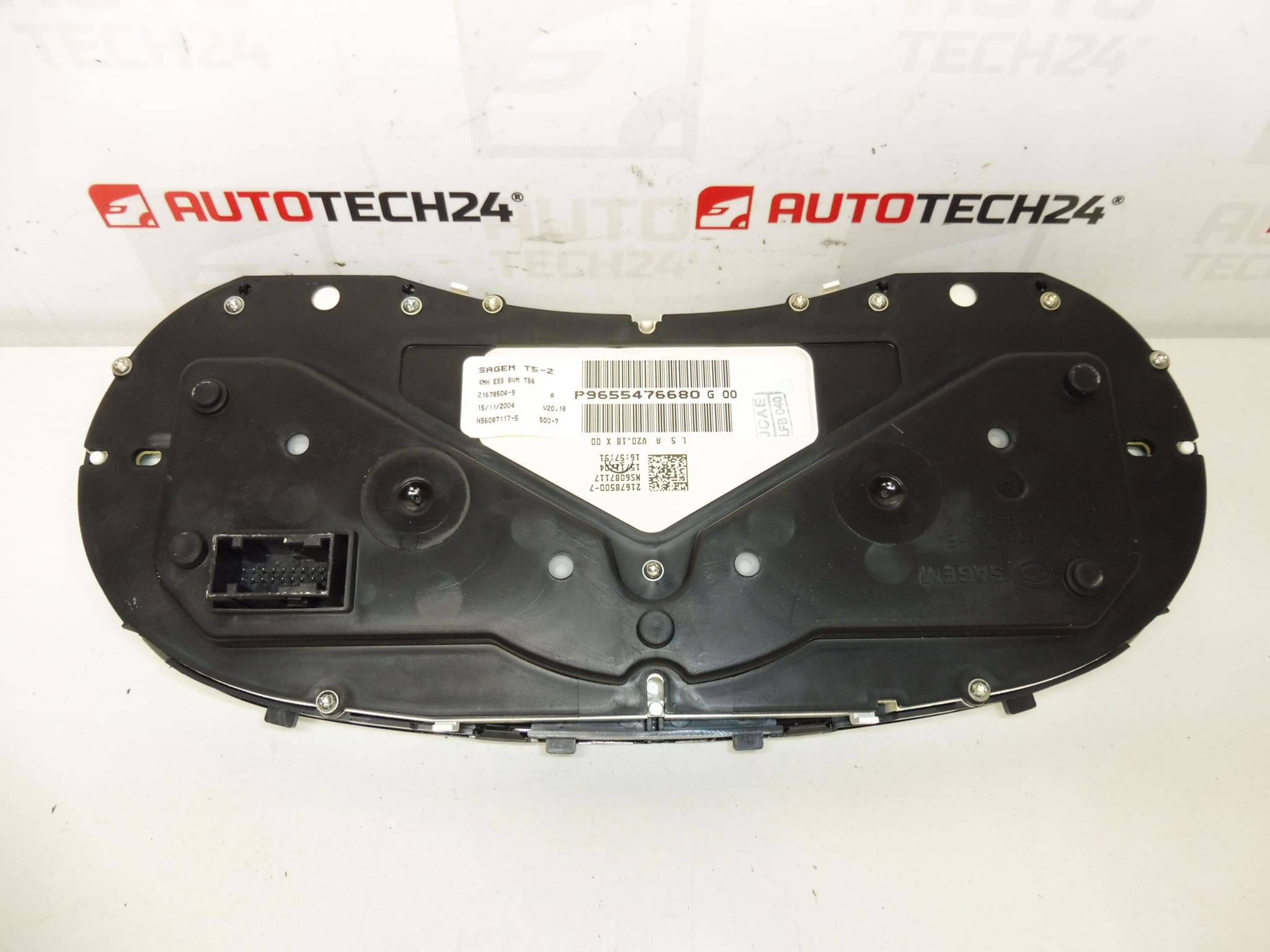 Snelheidsmeter Peugeot 307 184.000 km 9655476680 6103F4 - Afbeelding 2