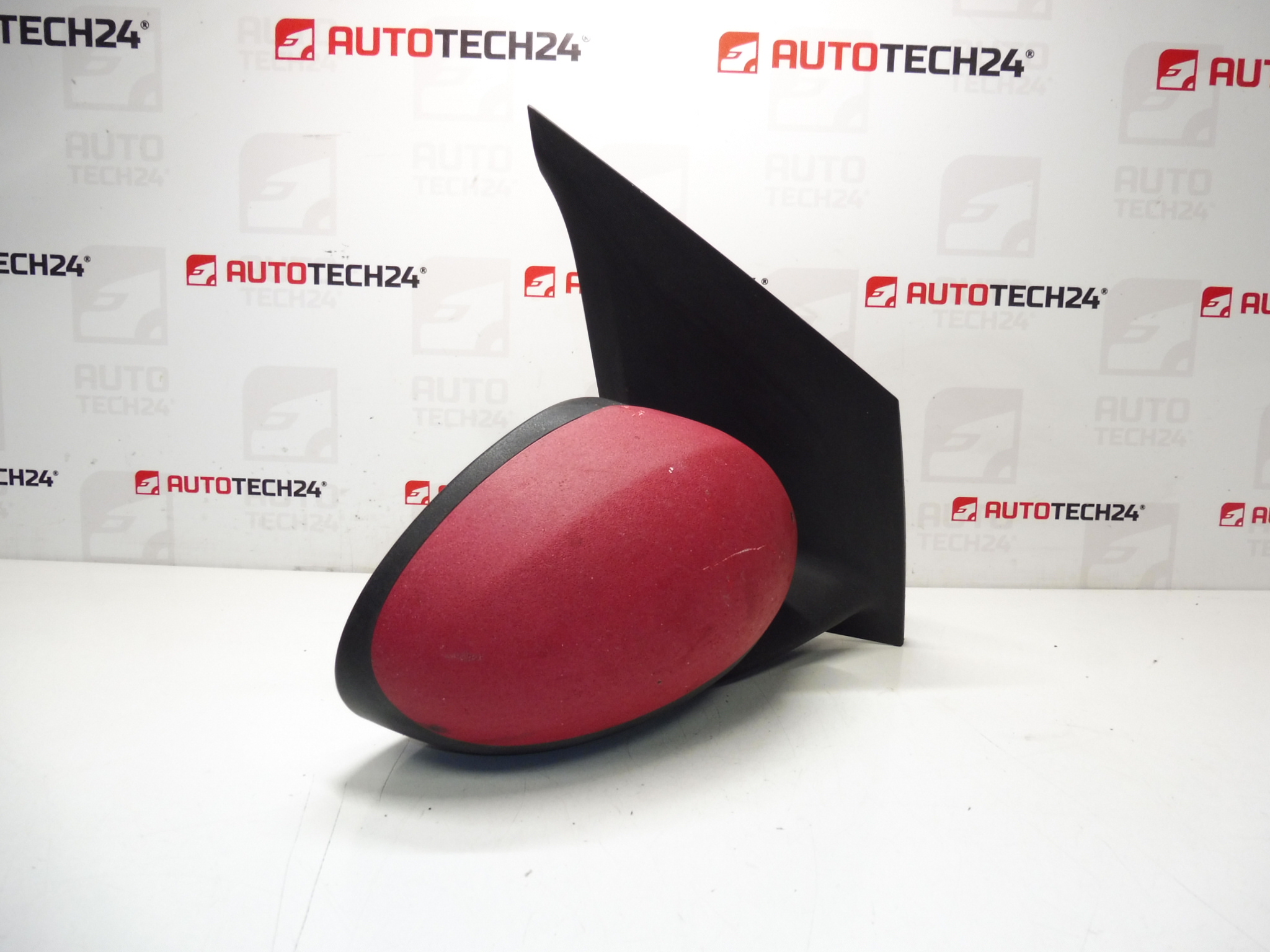 Rechter buitenspiegel rood Citroën C1 Peugeot 107 87910-0H010 87910-0H011