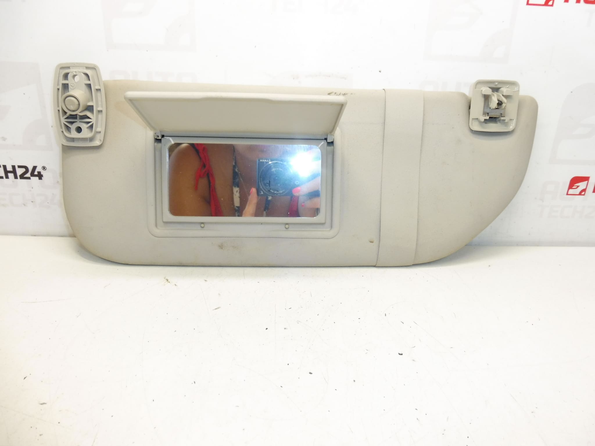 Zonneklep bestuurder Citroën C3 A51 8163HV 16121658BJ - Afbeelding 2
