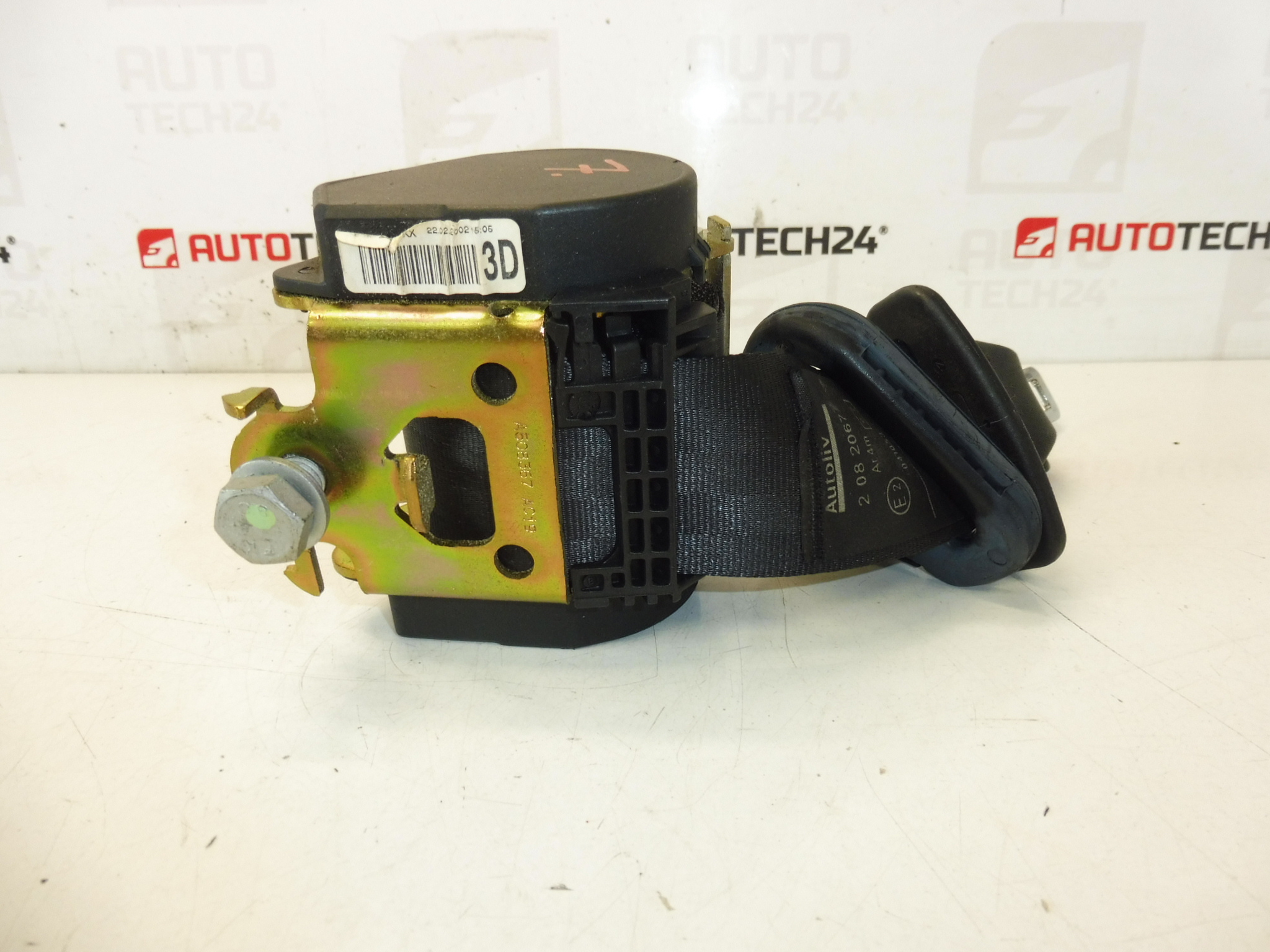 Veiligheidsgordel rechts achter Peugeot 307 96403820XX 8974JN