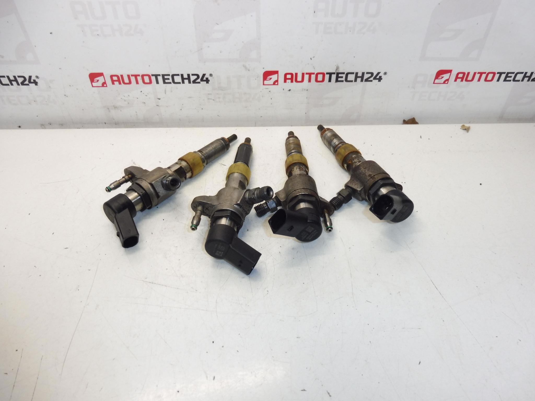 Set Brandstofinjectoren Siemens Continental 1.6 E-HDI 9674973080 9802448680 1980ER