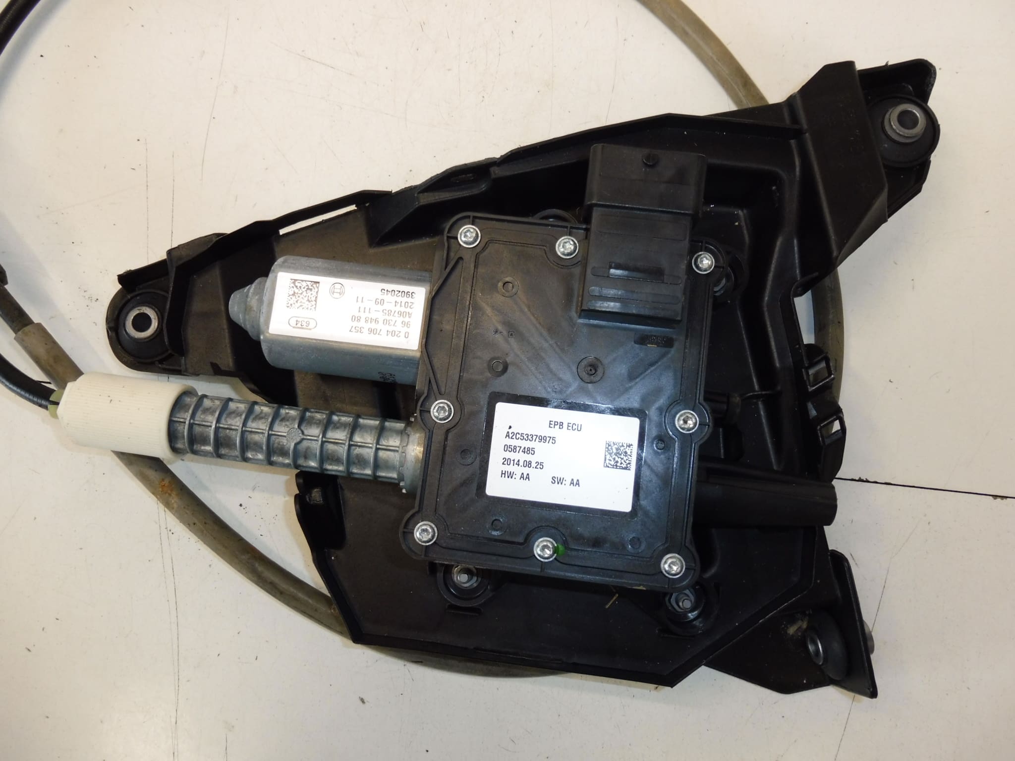 Elektronische handrem Peugeot 3008 I 0204706357 9673094880 470212 - Afbeelding 2