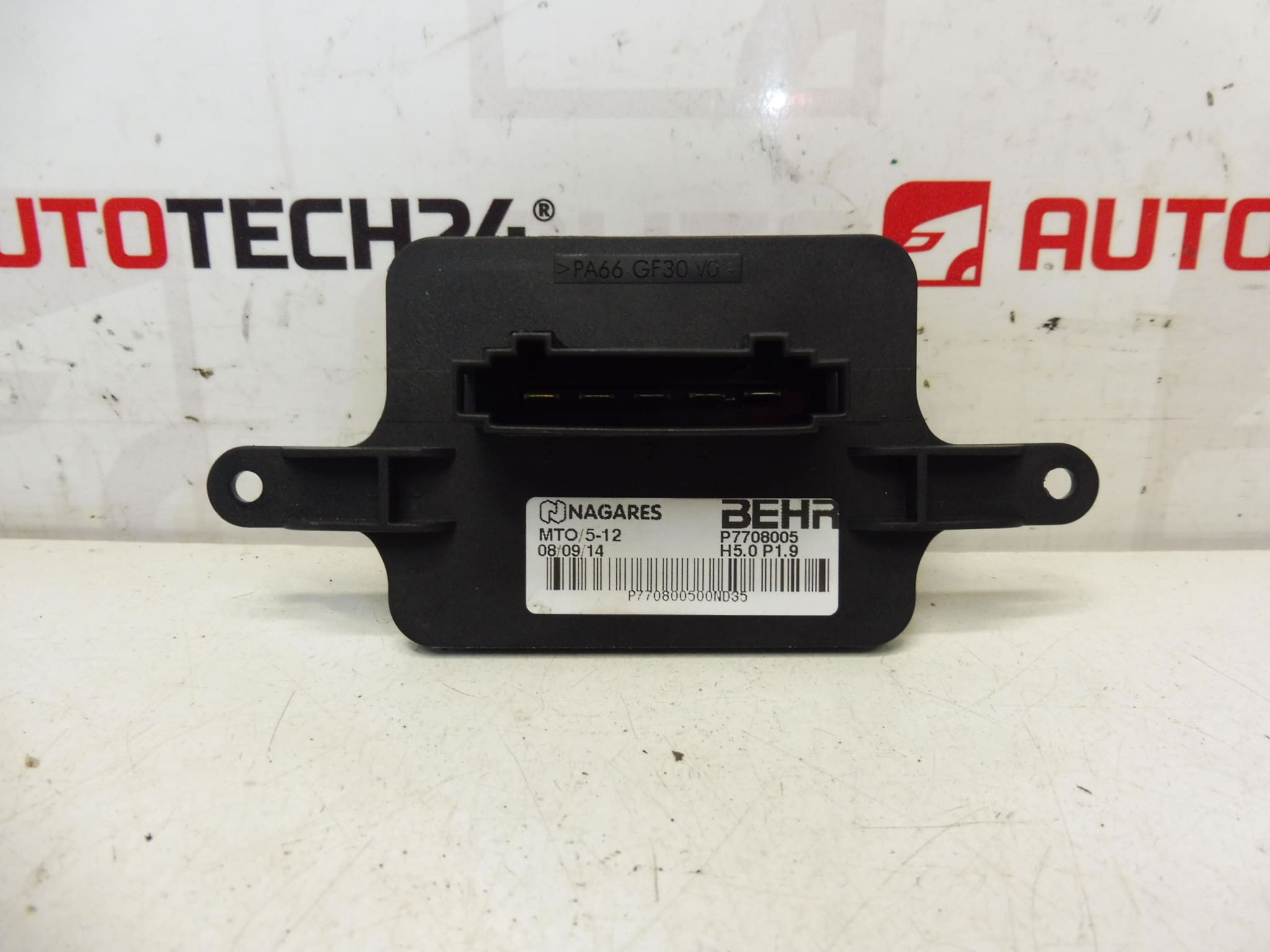 Peugeot 3008 5008 regelmodule verwarmingsventilator P7708004 6441CQ - Afbeelding 2