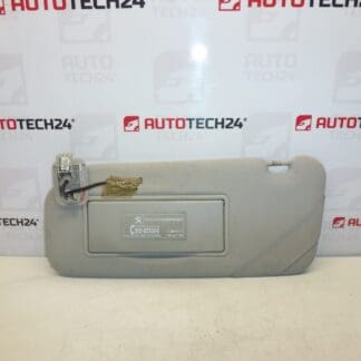 Peugeot 407 bestuurderszonneklep links 8143NZ