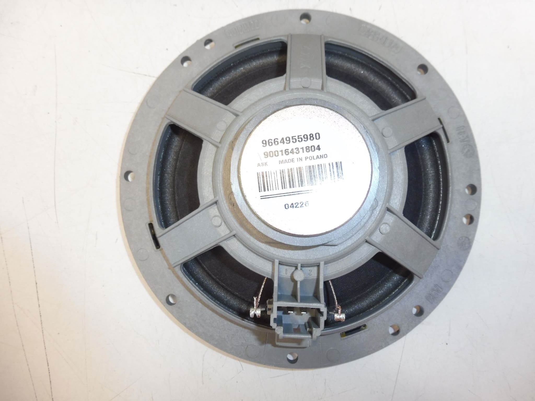 Nieuwe luidspreker Citroën Peugeot 9664955980 6562X3 - Afbeelding 2