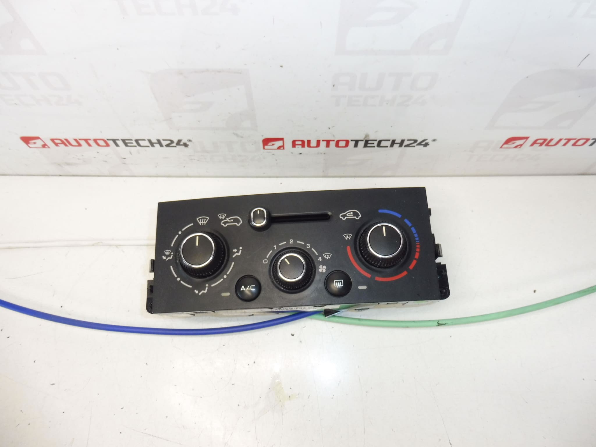 Peugeot 207 airconditioning verwarming bediening N108224Q 6452Q6
