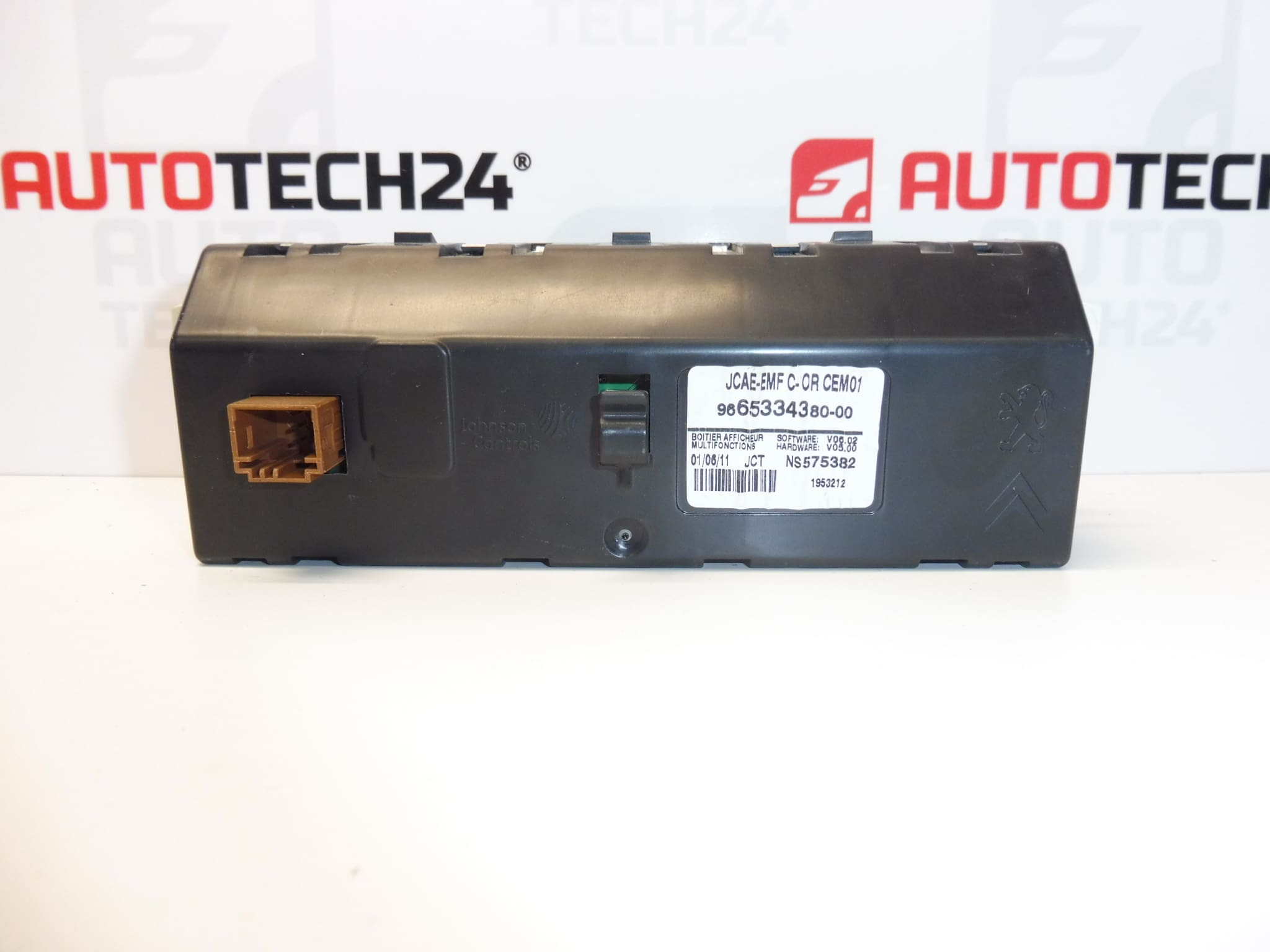 Citroen C4 II computerradiodisplay 9665334380 6155HW - Afbeelding 2