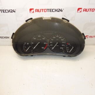 Snelheidsmeter 176 duizend km Peugeot 206 9648836380 6104TX