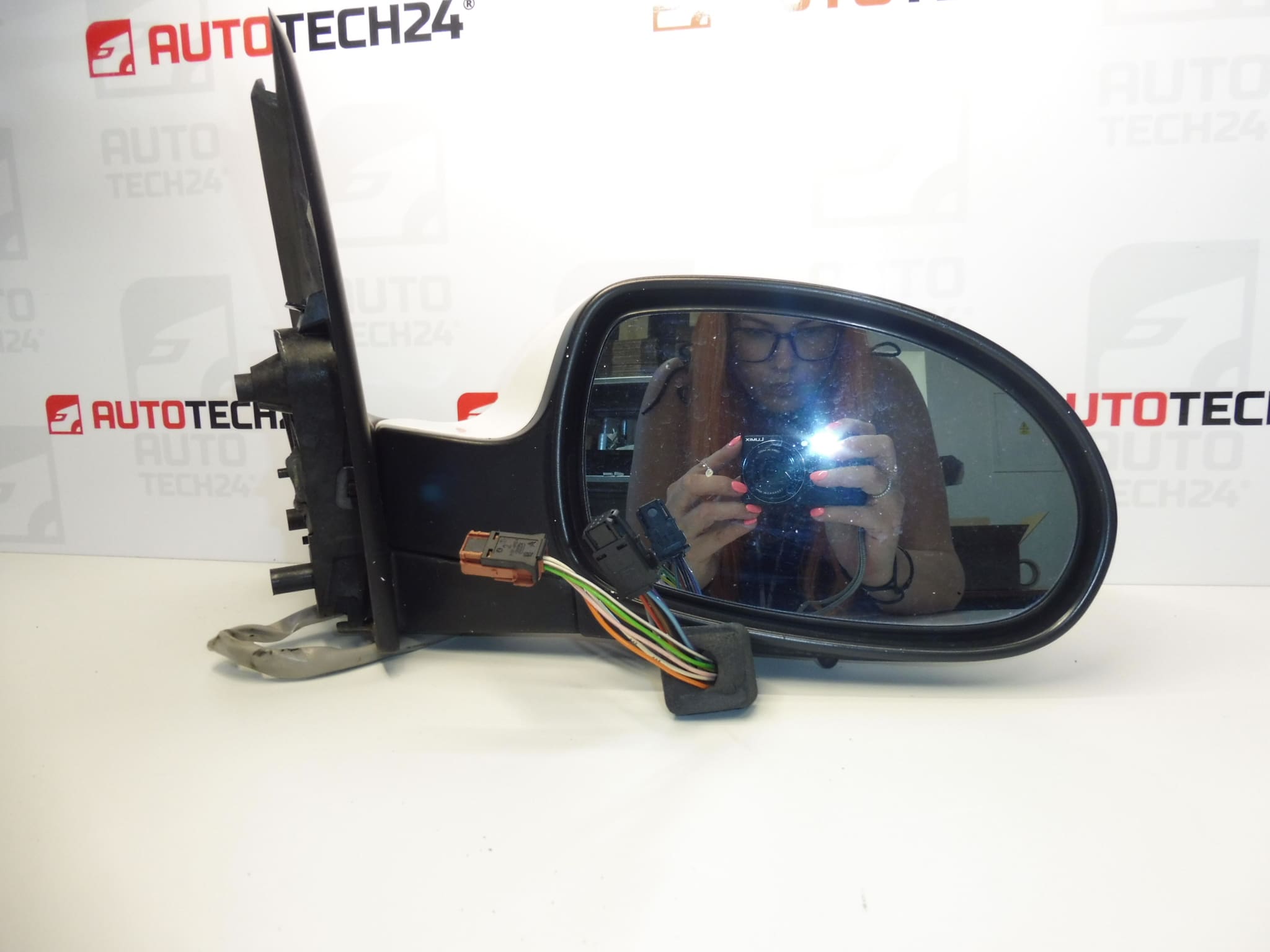 Rechter Buitenspiegel Citroën C5 Elektrisch Inklapbaar EWPB 96532993XT 8149WH - Afbeelding 2