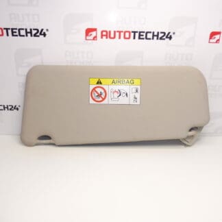 Zonneklep voor passagier Citroën Peugeot Opel 98094983BJ
